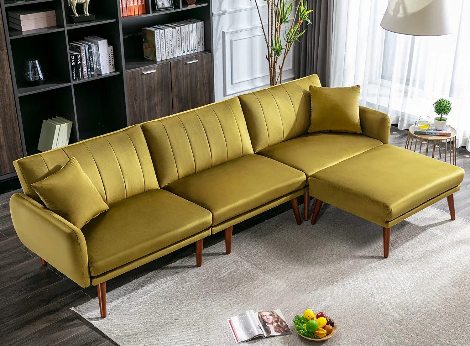 JOMEED Convertible Sectional Sofa Couch
