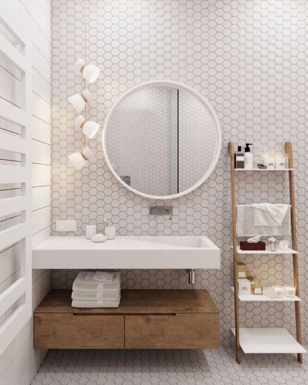 6 Honey Comb wall tile