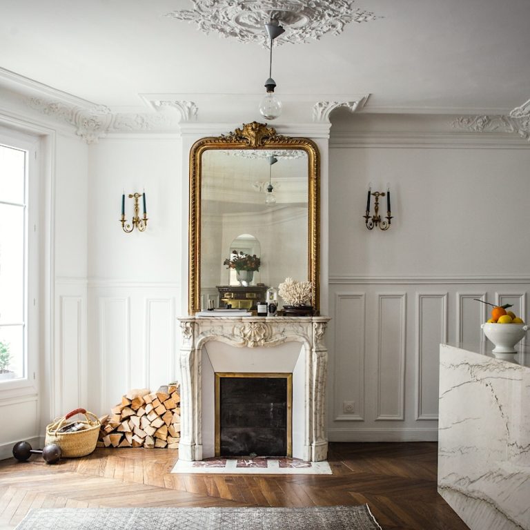 10 French Country Fireplace Mantel Decor Ideas - A House in the Hills