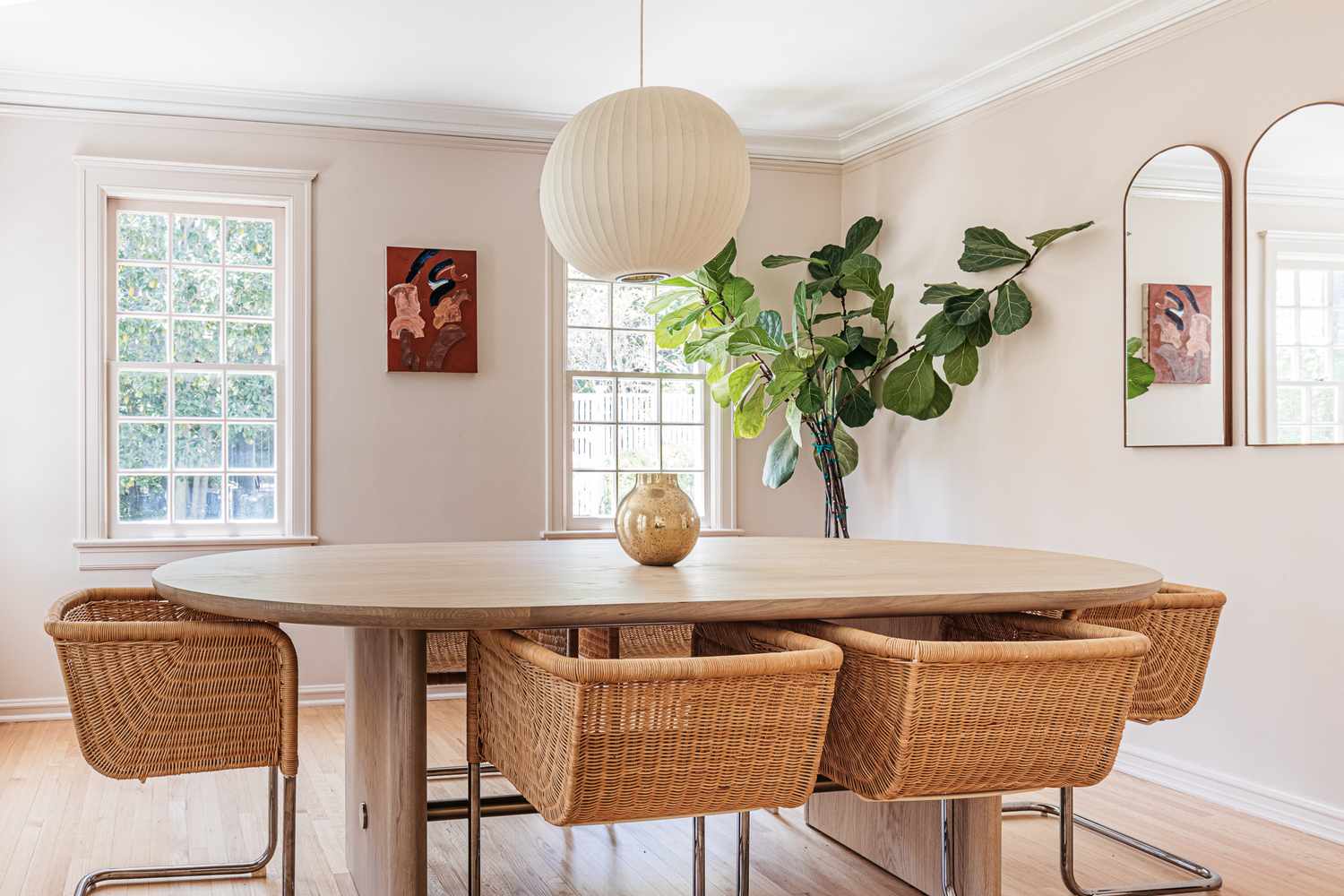 Be Neutral With Your Colors mid century modern dining room