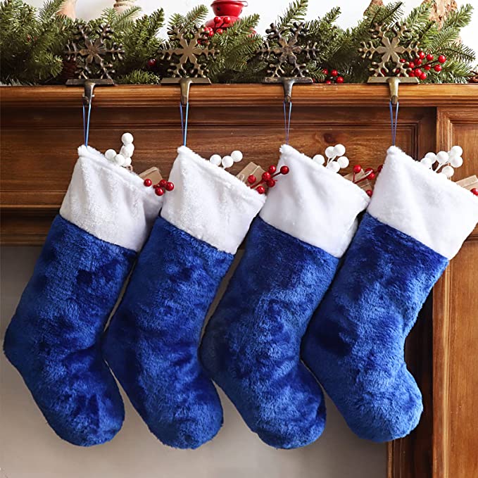Blue stockings