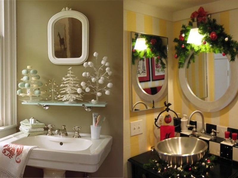 Brilliant Christmas Bathroom Decor Ideas
