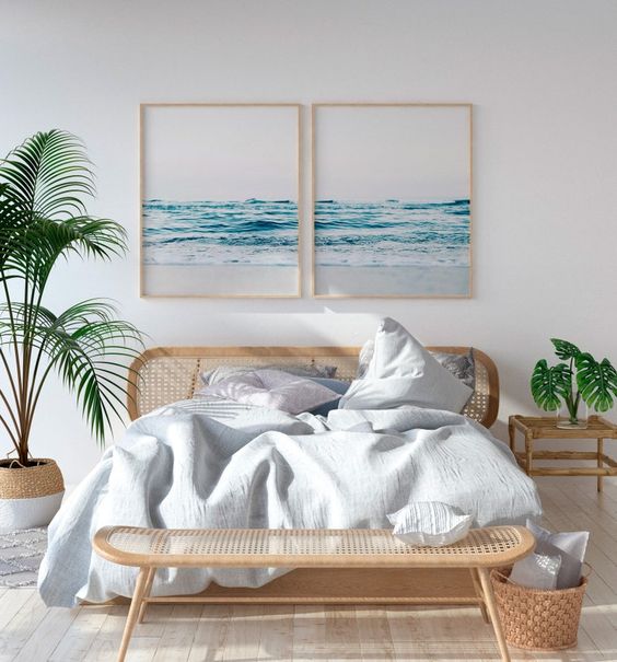 Coastal bedroom