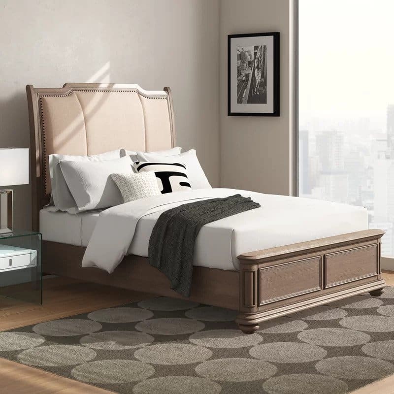 Lapel Melbourne Sleigh Bed