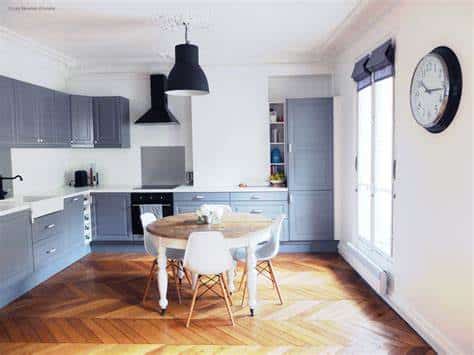 16 Mesmerizing Parisian Kitchen Design & Decor Tips