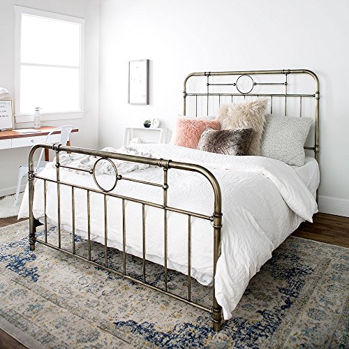 Queen Size Metal Pipe Bed