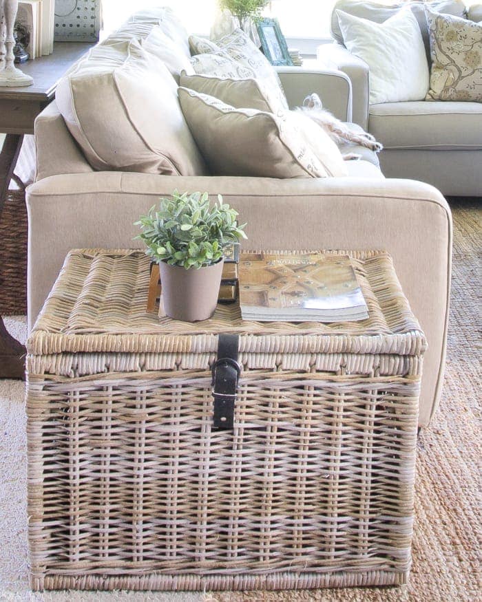 Wicker Storage Baskets for California Touch