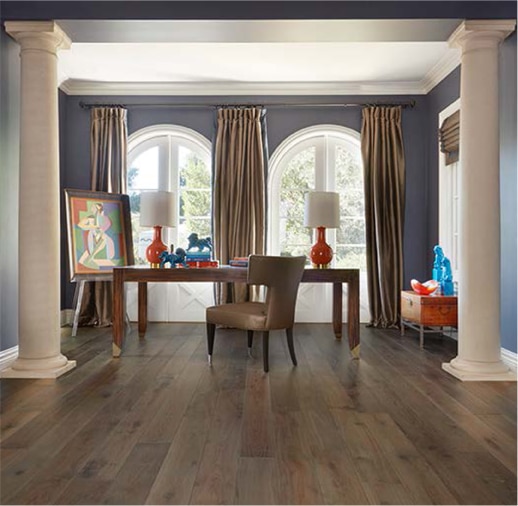 Wooden Flooring for California Casual Decor