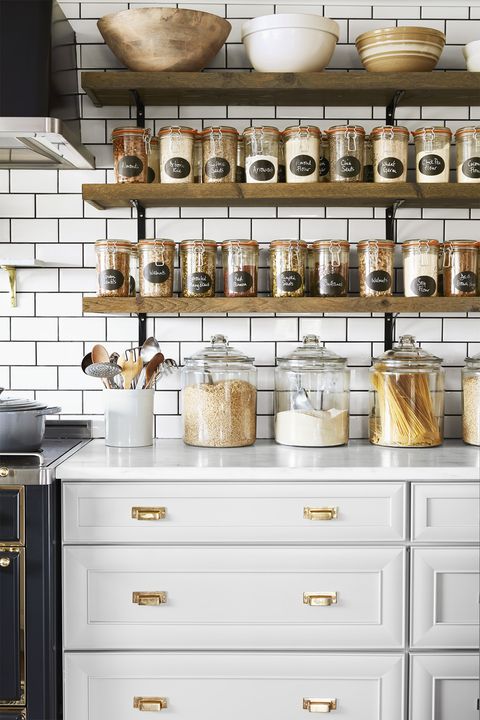 Create a Spice Rack on The Back of Your Cabinet