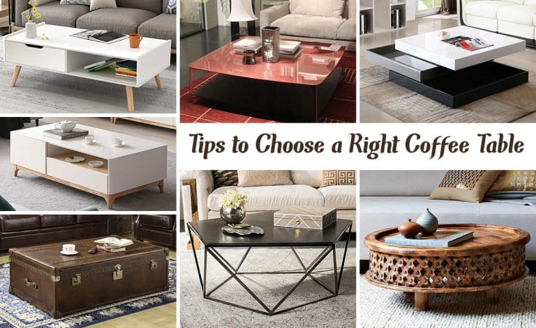 How to Choose the Best Coffee Table for Your Living Room