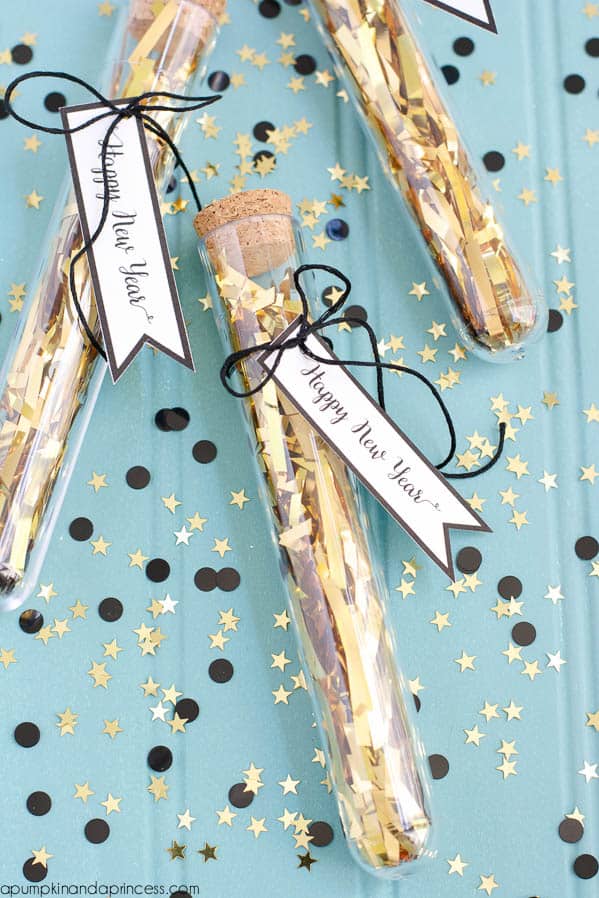 New Year's Eve Confetti Party Favors