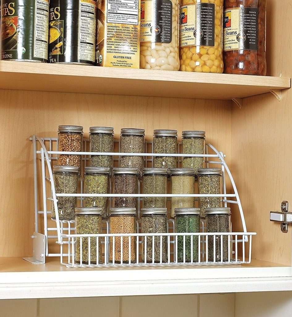 Use Wire Cube Shelves for Kitchen Goods