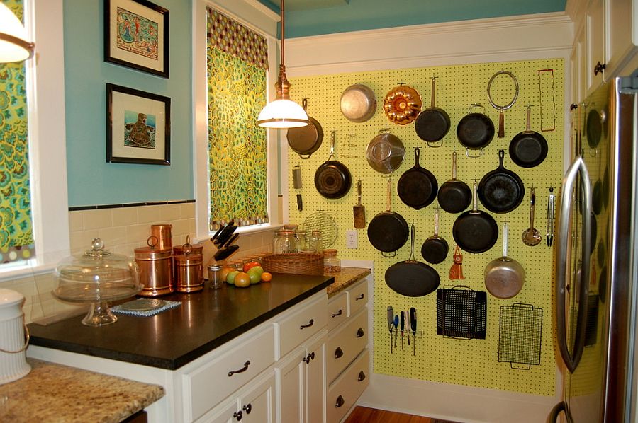 Use a Pegboard to Hang Utensils and Other Small Items