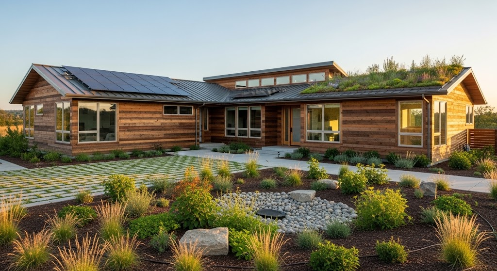 Eco-Friendly Green Ranch Homes