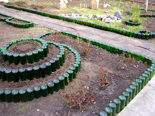 Recycle Bottle Edging