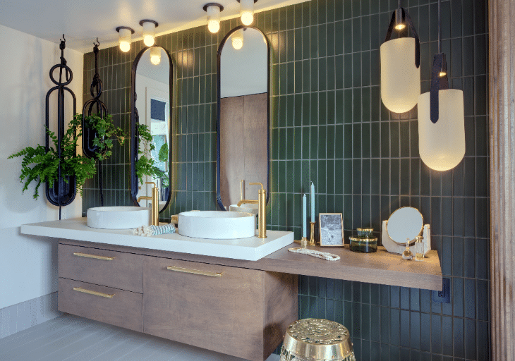 How to Choose the Best Accessories for a Dark Green Bathroom
