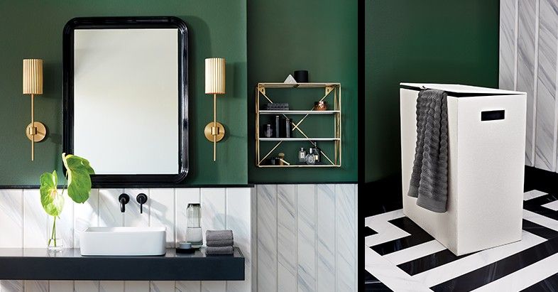 How to Choose the Right Accessories for a Dark Green Bathroom