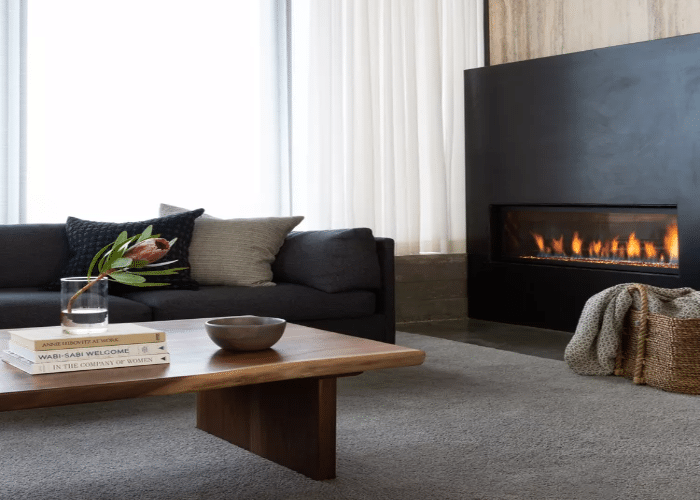 Use the Fireplace for Intimate Lighting