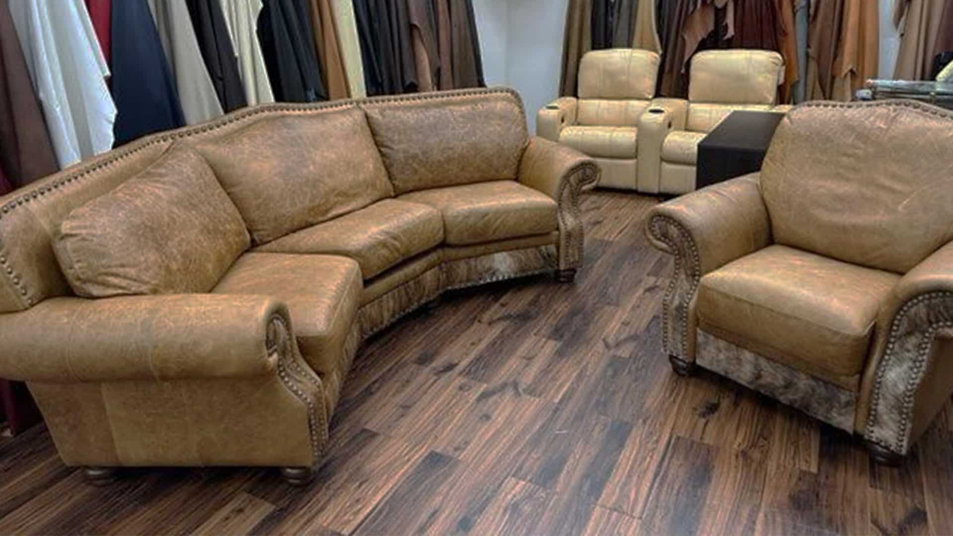What Is the Average Price of a Farmhouse Leather Sectional