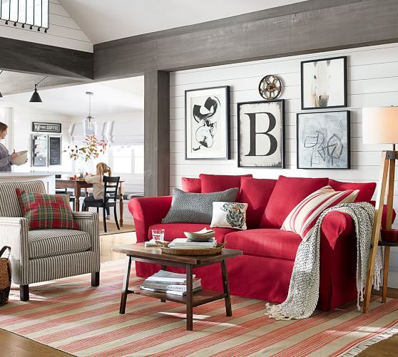 What’s the Ideal Wall Color for a Red Sofa?
