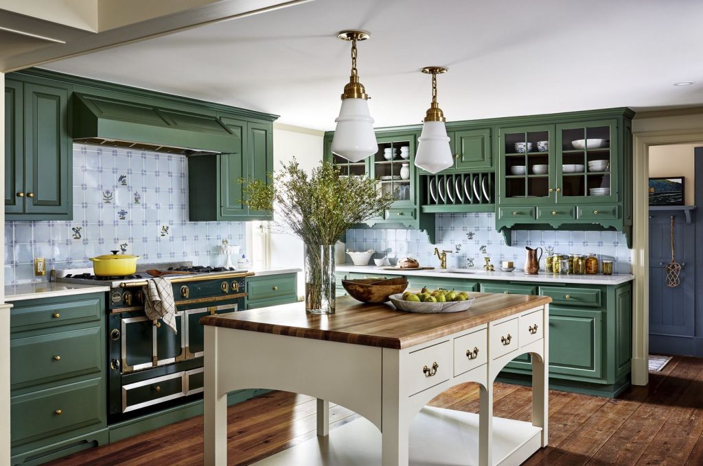 Bring Nature into your Kitchen with Olive Green