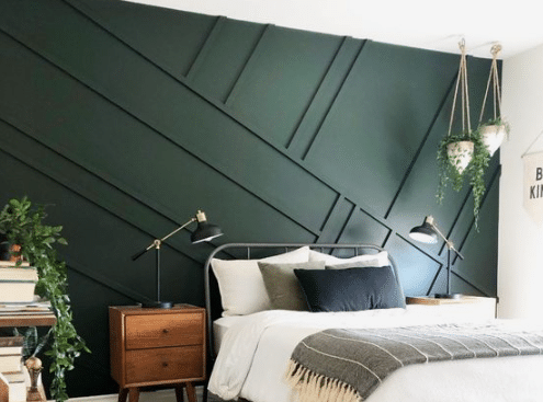 Get A Featured Wall in Your Bedroom