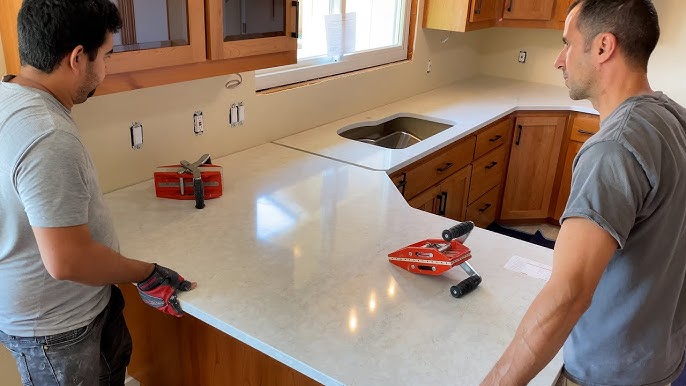 How To Install Quartz Kitchen Countertops Step By Step