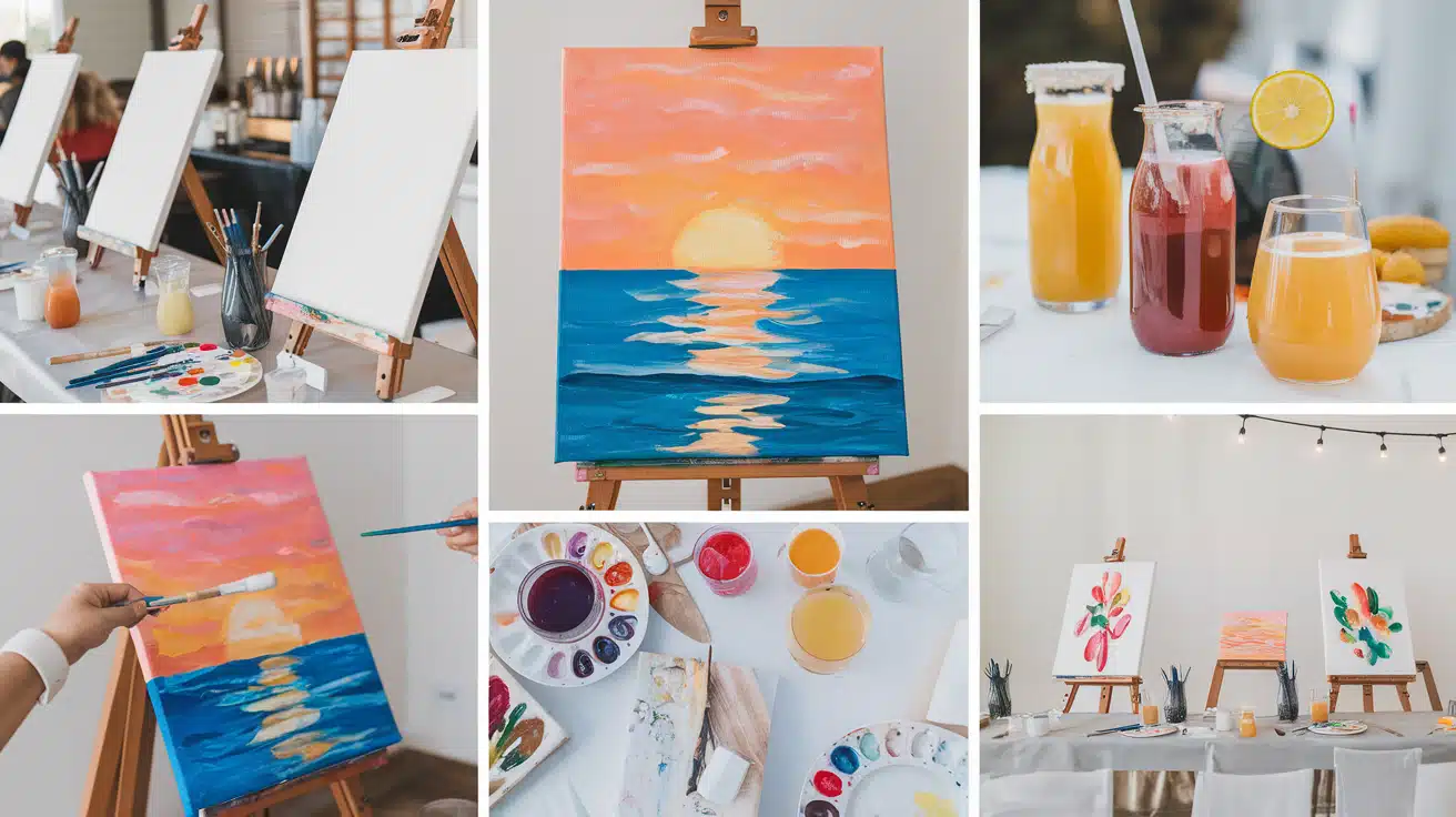 Paint and Sip (Juice) (Budget Approx. - $200-$300)