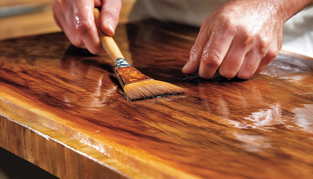 4-Step Guide to Staining Butcher Block - A House in the Hills