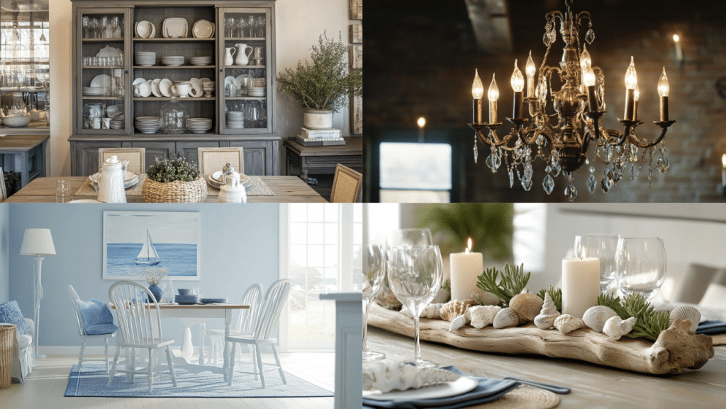 31 Inspiring Coastal Farmhouse Dining Room Ideas - A House in the Hills