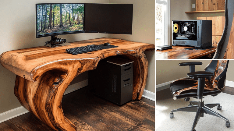 How to Build a Budget-Friendly DIY Computer Desk - A House in the Hills