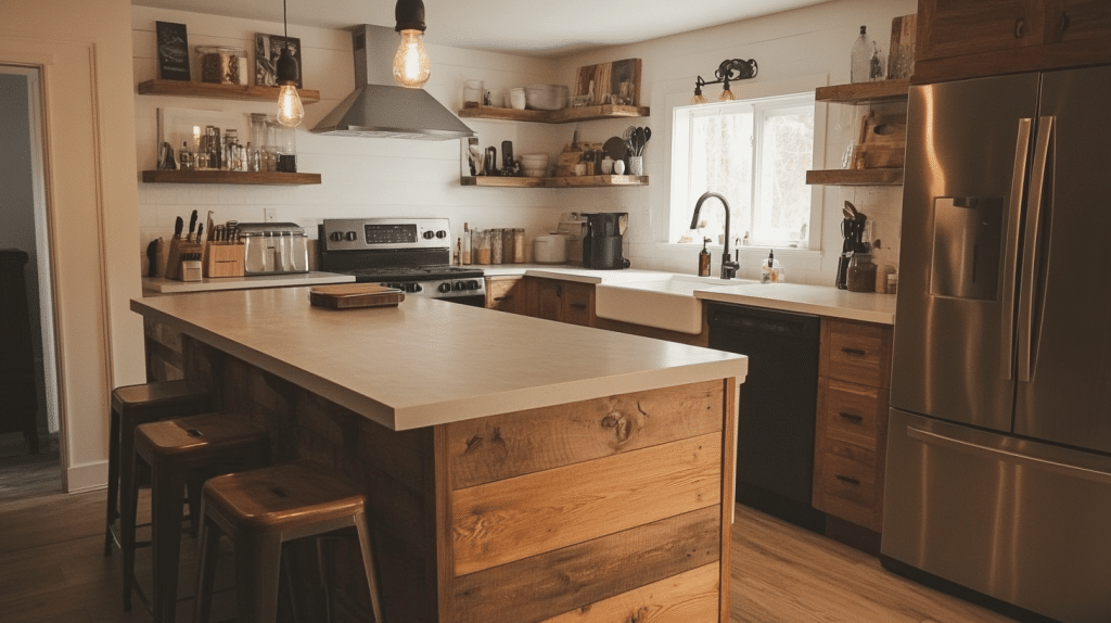 How to Build a DIY Kitchen Island - A House in the Hills