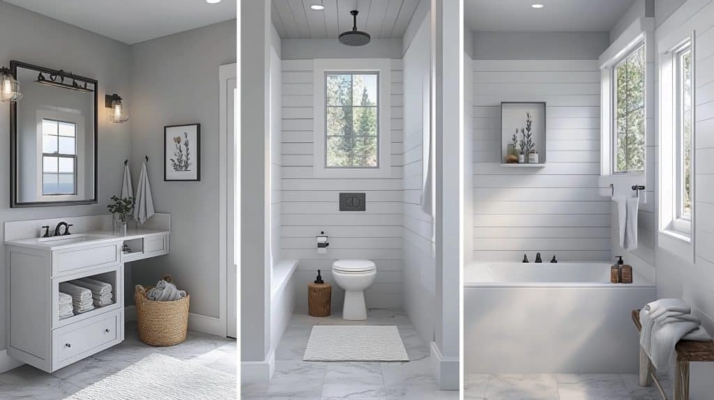 How to Install Shiplap in Your Bathroom? - A House in the Hills