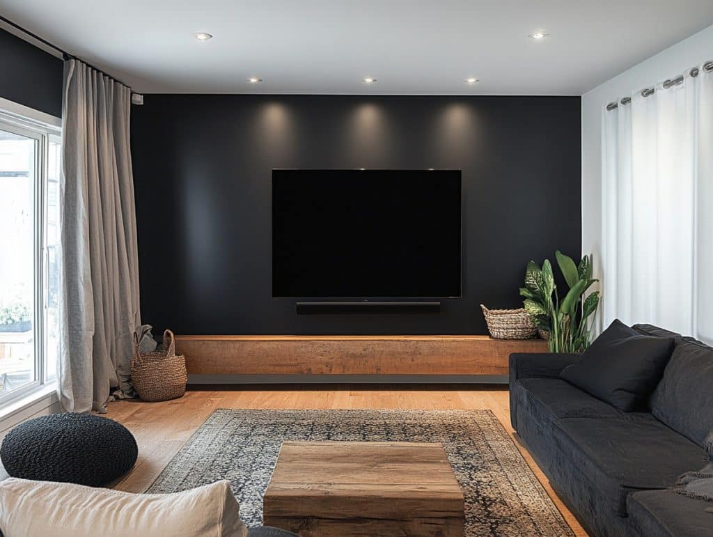 What is a Black Accent Wall?