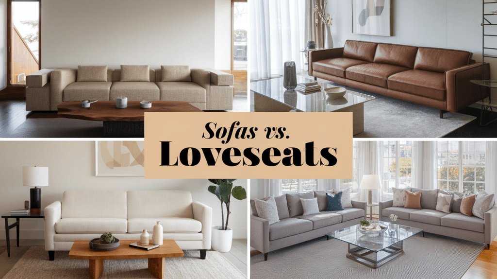 Sofa vs Loveseat: Pros & Cons and What’s Best for You - A House in the ...