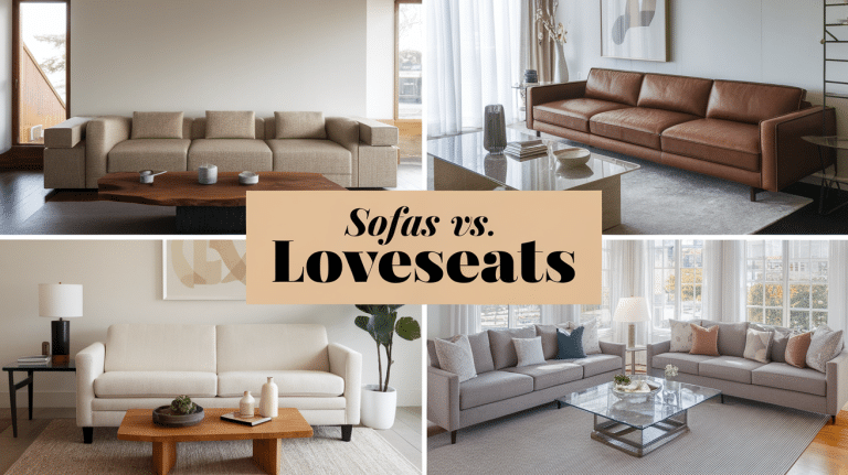 Sofa vs Loveseat: Pros & Cons and What’s Best for You - A House in the ...
