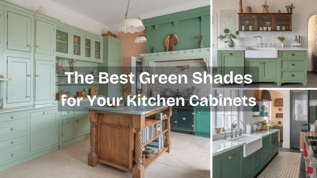 The Best Green Shades for Your Kitchen Cabinets - A House in the Hills