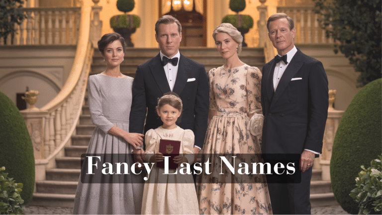 fancy last names