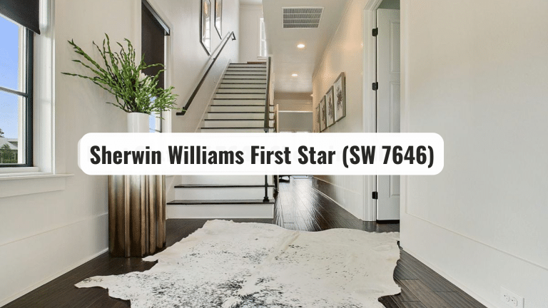 Reviewing Sherwin Williams First Star (SW 7646)