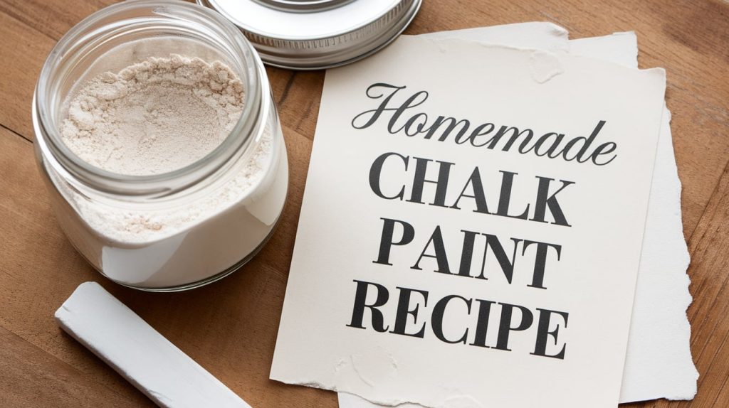 How to Make and Use Homemade Chalk Paint for DIY Projects? - A House in ...