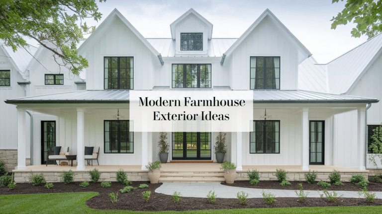 17 Modern Farmhouse Exterior Ideas for Your Home - A House in the Hills