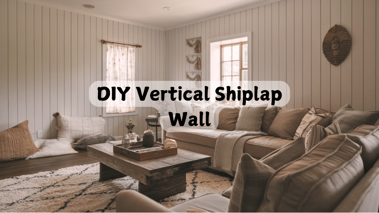 DIY Vertical Shiplap Wall: A Step-by-Step Guide - A House in the Hills