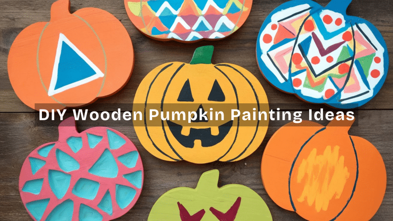 wooden pumpkin painting ideas