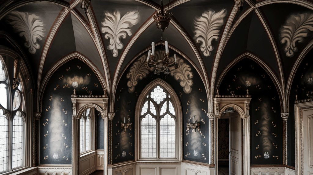 Modern Gothic Victorian House Interior 101 - A House in the Hills