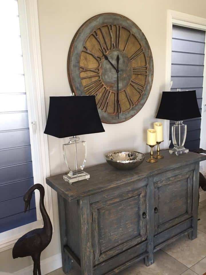 A clock on the wall AI-generated content may be incorrect.