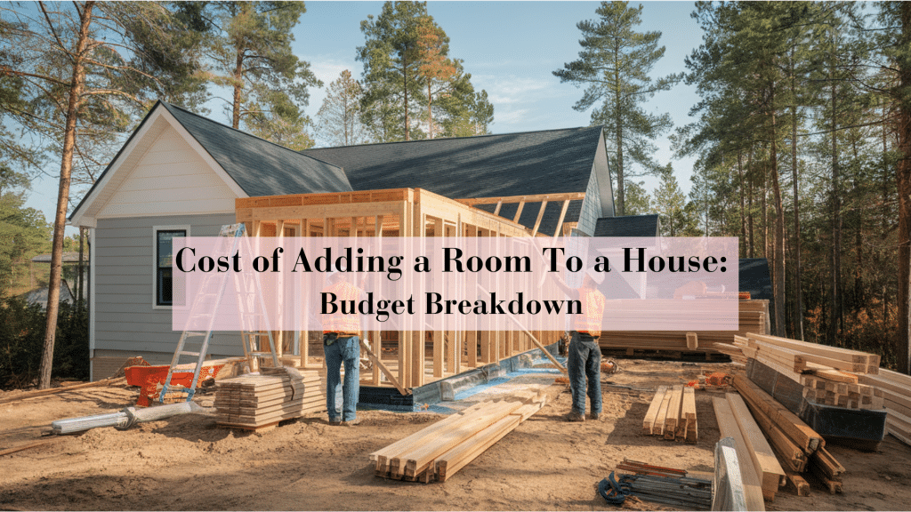 Cost of Adding a Room to a House: Budget Breakdown - A House in the Hills