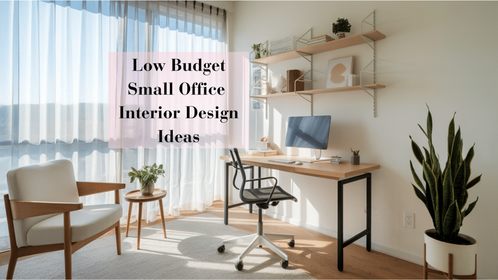 31 Low Budget Small Office Interior Design Ideas - A House in the Hills
