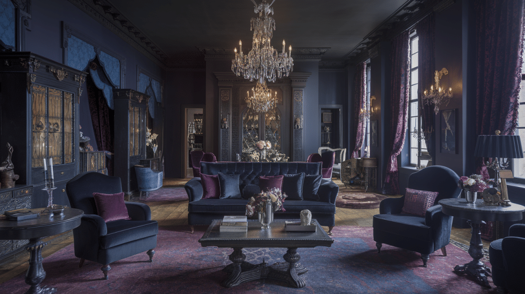 Modern Gothic Victorian House Interior 101 - A House in the Hills