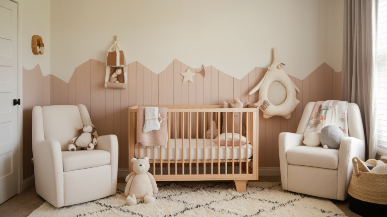 13 Creative Nursery Wall Ideas for Every Style & Budget - A House in ...