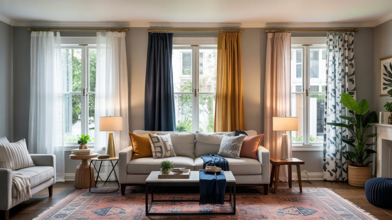 What Color Curtains Go With Gray Walls?